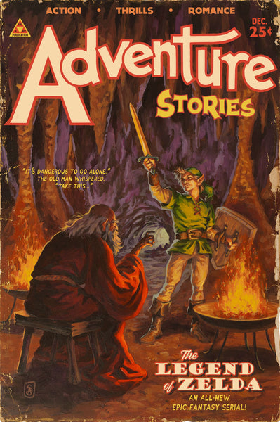 Stephen Andrade "Adventure Stories" Print
