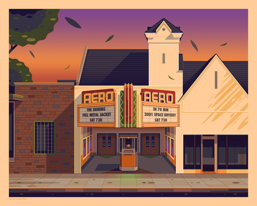 George Townley "Aero Theatre" Print