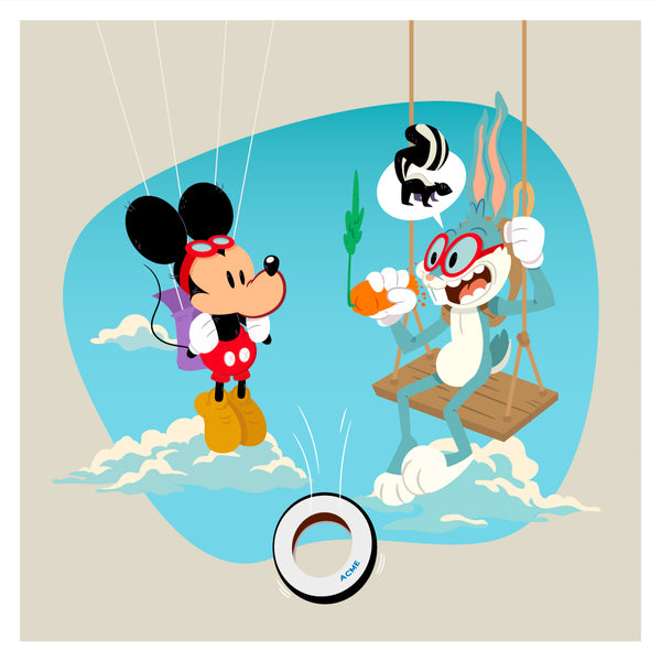 Dennis Salvatier "Ain't I a stinka" Print