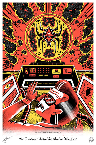 Jal Reed "Behind the Mind of Stan Lee" Print