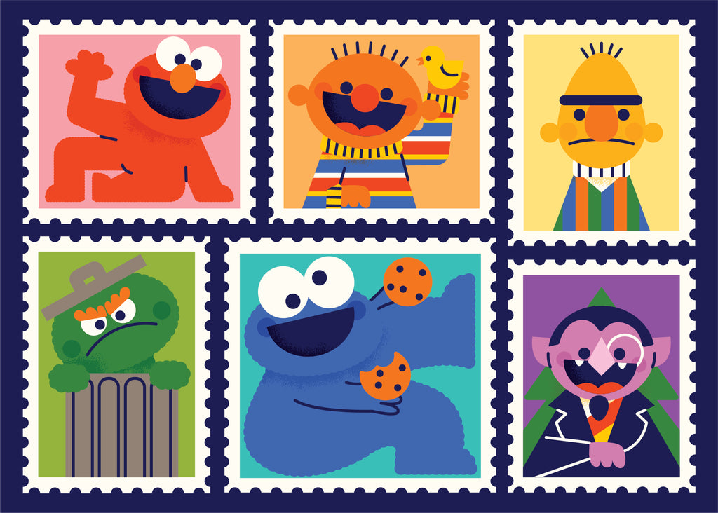 Anna Clark "Muppet Mail" Print