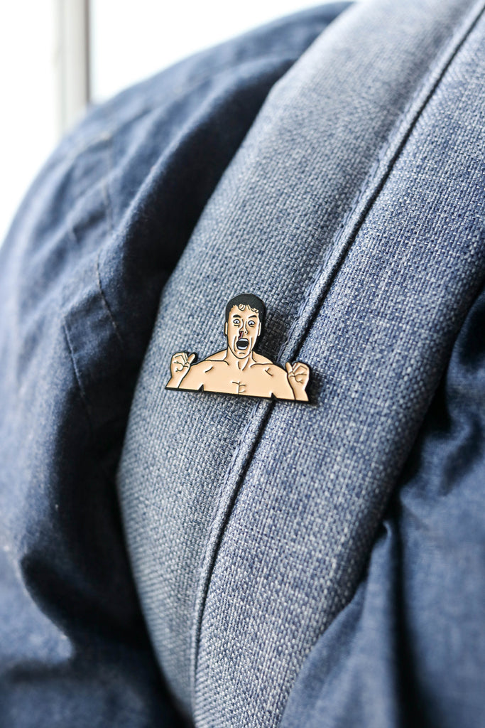 Austin Gilmore "Kumite! Kumite! Kumite!" Pin