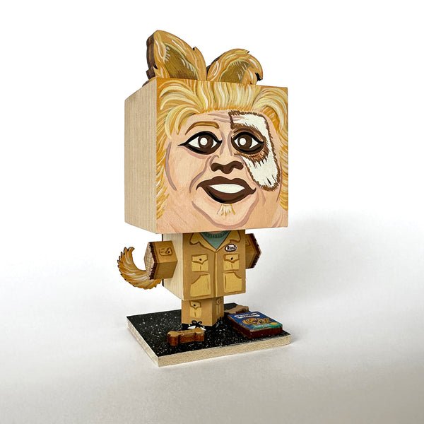 John D-C "Barf Space Balls Wood Head" (Plastic Free Inaction Figure)