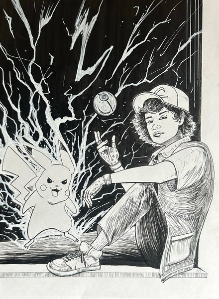 Barry Blankenship "Ash and Pikachu"