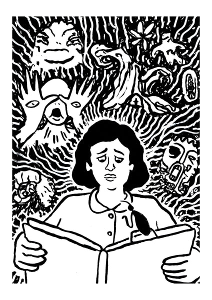 Ben Gore "Ofelia turns the pages"