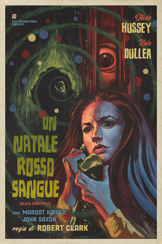 Stephen Andrade "Un Natale Rosso Sangue (Black Christmas Giallo Style)" Print