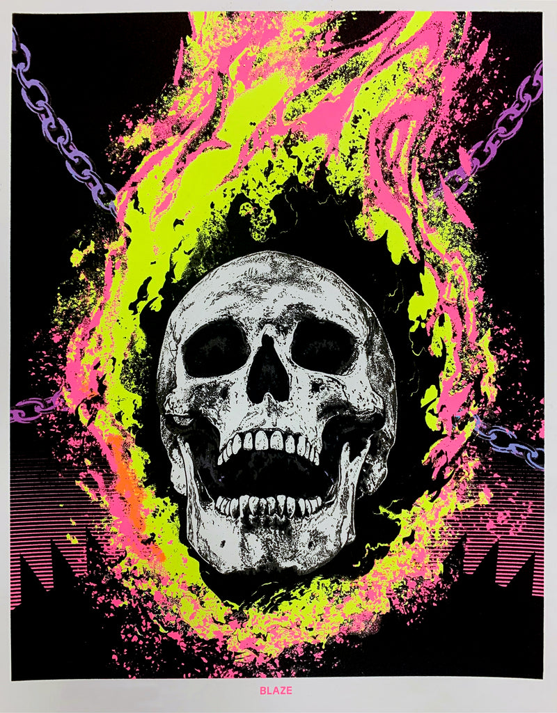 Adam Miller & Haig Demarjian "Blaze" Print