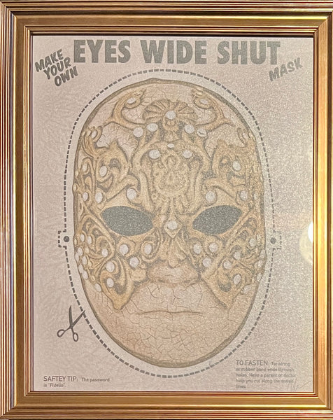 Brian Methe "Make Your Own Eyes Wide Shut Mask"