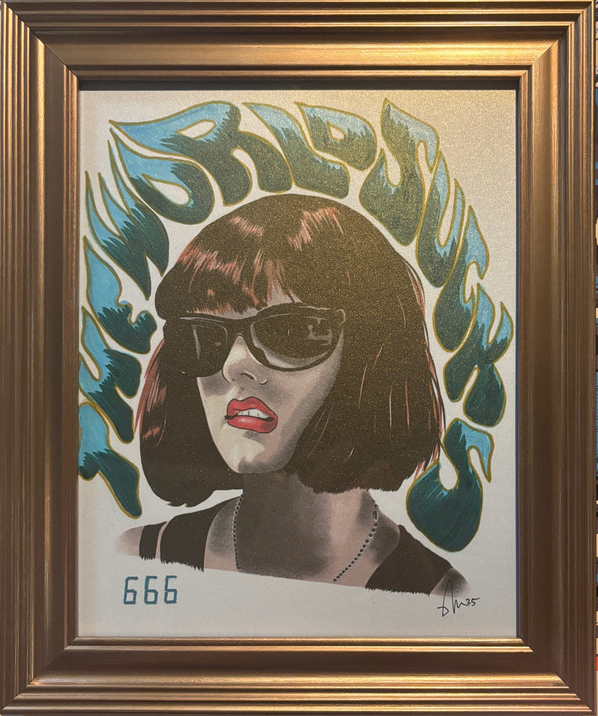 Brian Methe "The World Sucks" Framed Print