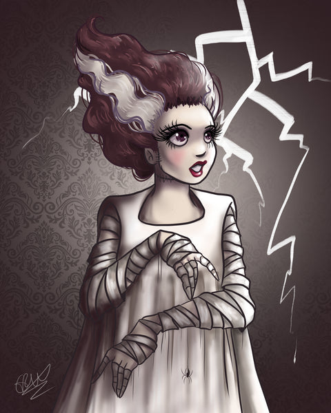 E.R. Whittingham "Bride of Frankenstein" (monochrome)