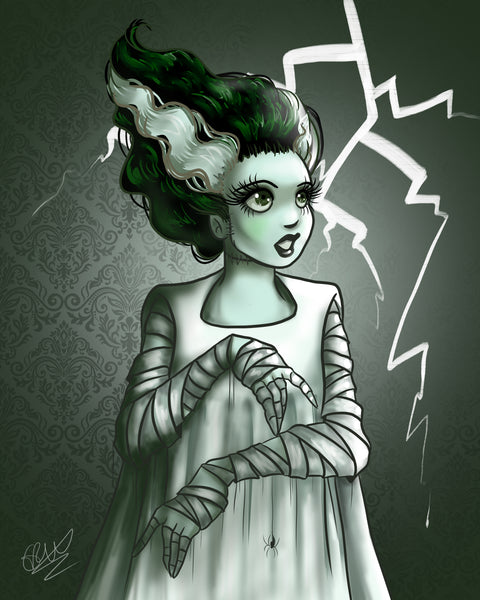 E.R. Whittingham "Bride of Frankenstein" (colour)