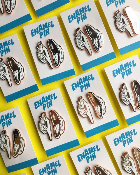 Carrie Lineham "Beetlepins" Enamel Pin Set