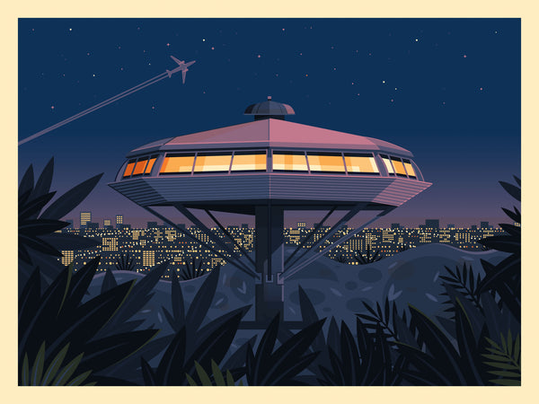 George Townley "Chemosphere at Night" Print