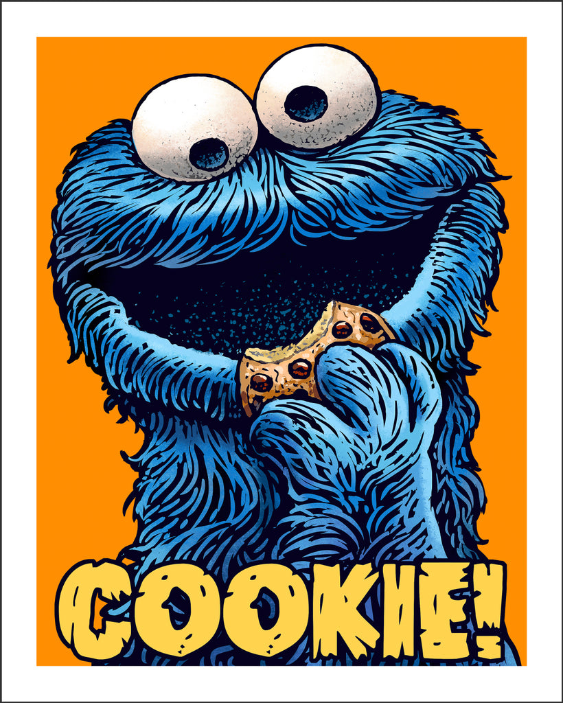 Chet Phillips "Cookie!" Print