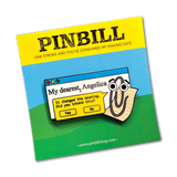 PINBILL "Clippy Helps Hamilton" Enamel Pin