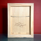 Leah Kellaway "Clue Alternative Movie Poster" Wood-Mounted Print