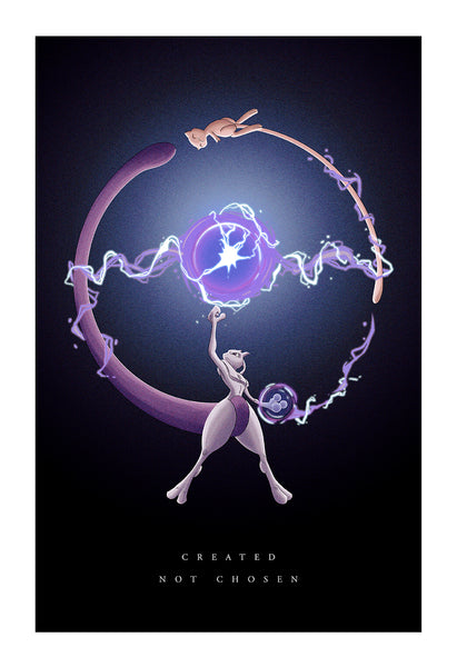 Chris Maze "Created, Not Chosen" Print