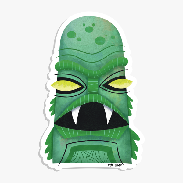 Kyle Blair "The Creature Tiki" sticker