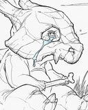 Jesse Gregg "I Chose You (Cubone)" Print