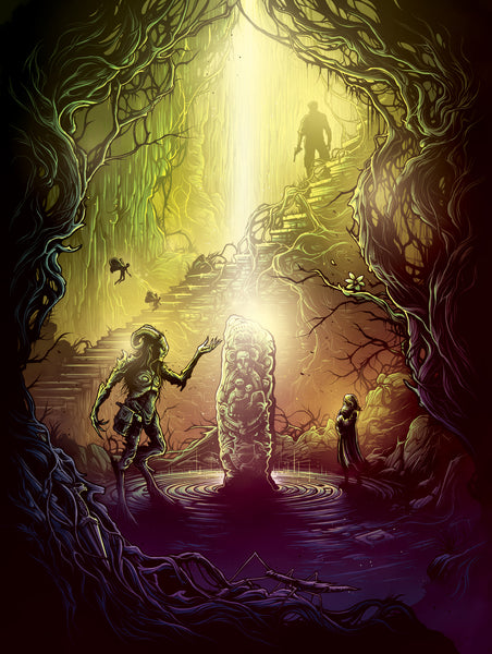 Dan Mumford "I am the Mountain, the Forest and the Earth" Print