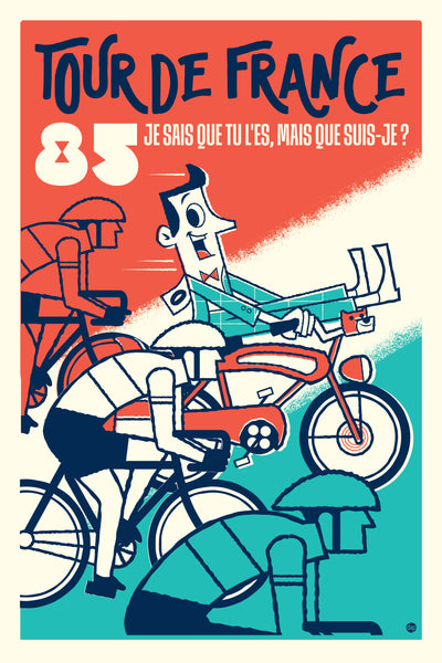 Dave Perillo "Tour de France 1985" Print