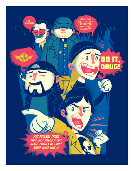 Dennis Salvatier "It's Mall or Nothing" Print