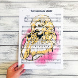 Michelle Dante "Dolly Parton" Print