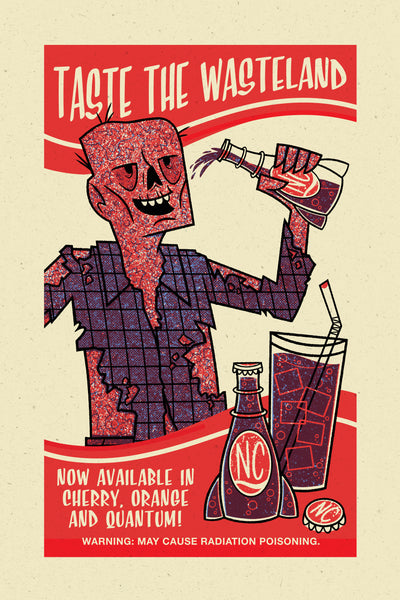 Doug LaRocca "Taste the Wasteland" Print