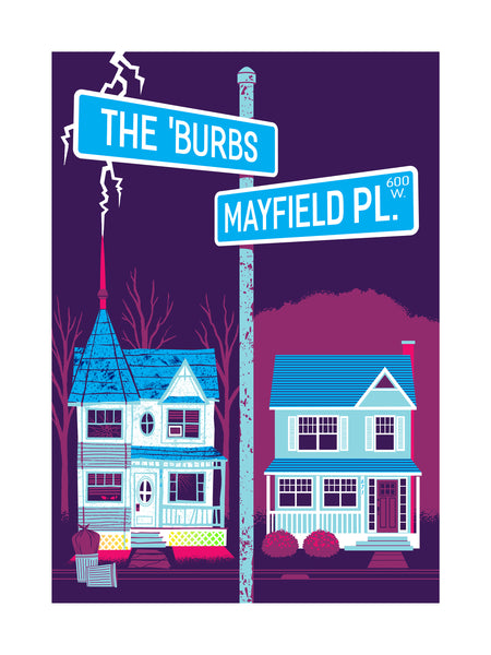 Doug LaRocca "Mayfield Place" print