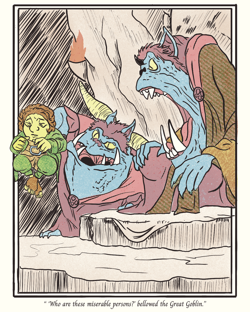 Danny Beckwith "Down, Down to Goblin Town" Print