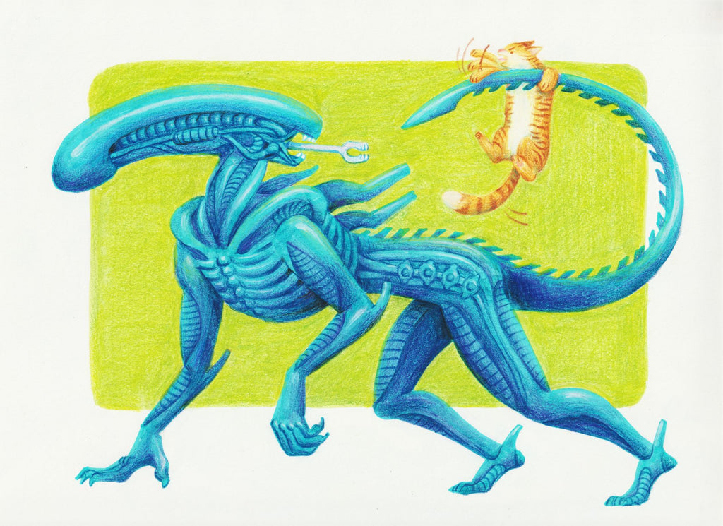 Emily K Chen "Xenomorph and Jonesy"