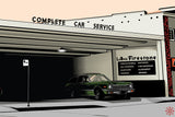 Jeff Boyes "Firestone Building" Print