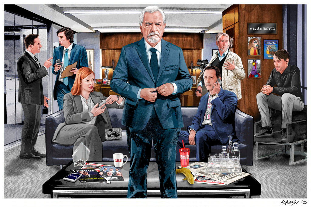 Matthew Brazier "F Off" Print