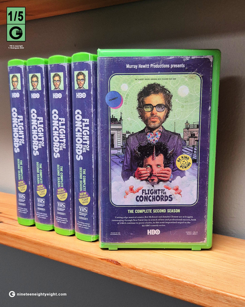 Tony Rodriguez "Flight of the Conchords (Season II)" VHS Case