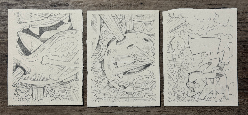 Freehand Profit "Knoffing was a Fed" Drawing Set