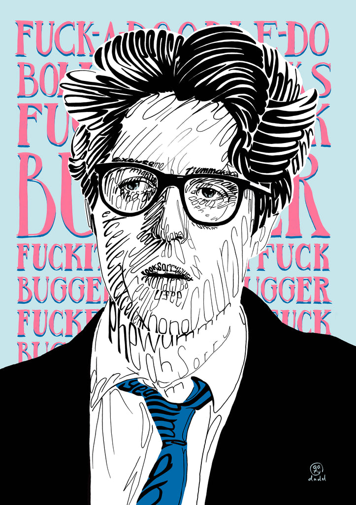 Gary Dadd "Fuck-a-doodle-do" Print