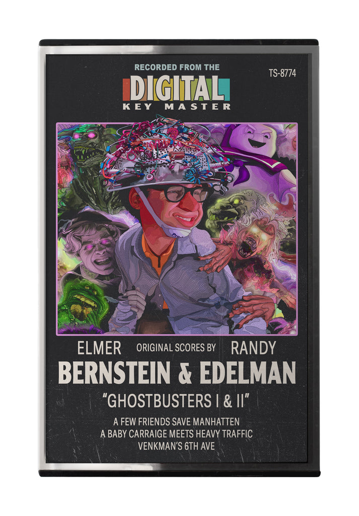 Tony Rodriguez "Ghostbusters I & II (The Soundtrack)" Cassette