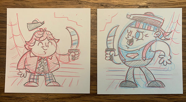 Dave Perillo "Hey You Guys!" Sketch Set