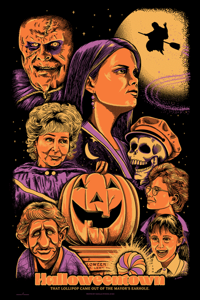 Zach Newton "I Couldn't Stop Thinking About It for the Rest of the Movie" (glow variant) print