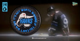 Tony Rodriguez "The Mighty Ducks: HAWKS Puck"