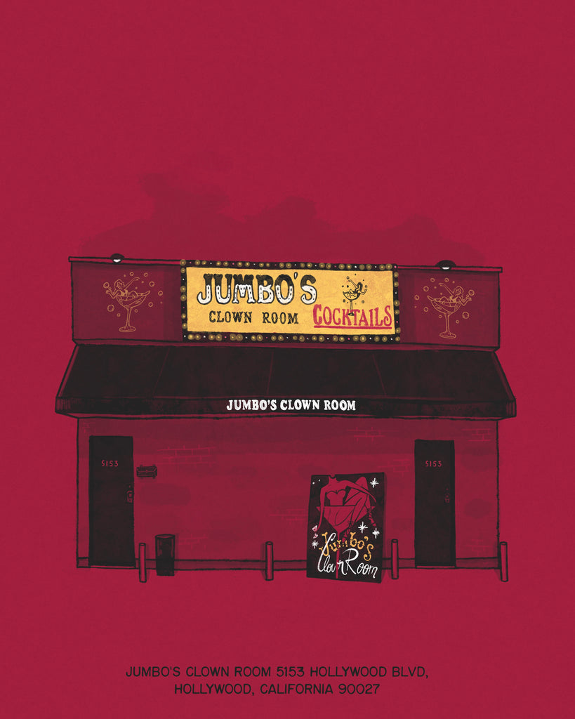 Henry Kaye "Jumbo's Clown Room (Color Variant)" Print