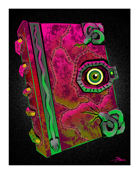 Shane Houston "Winifred Sanderson's Spellbook" Print