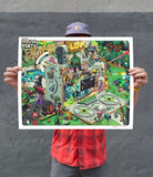 Chris B. Murray "The FAMALAM House Party" Print (Timed Release)