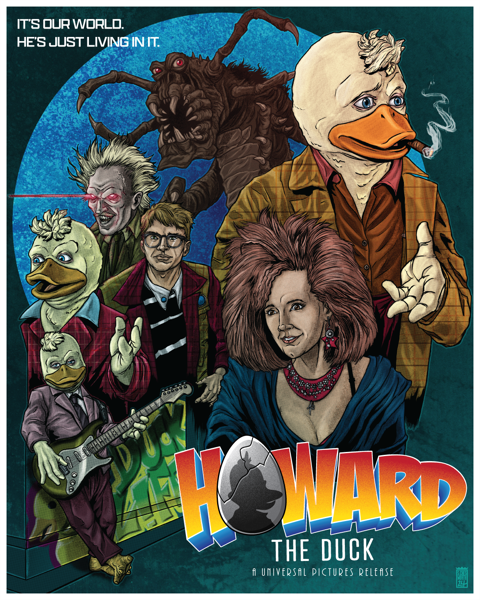 Steve Chesworth "Howard the Duck" Print