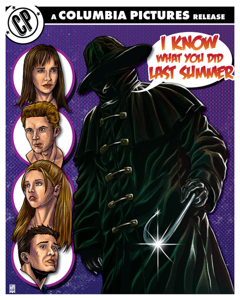 Steve Chesworth "I Know What You Did Last Summer" print