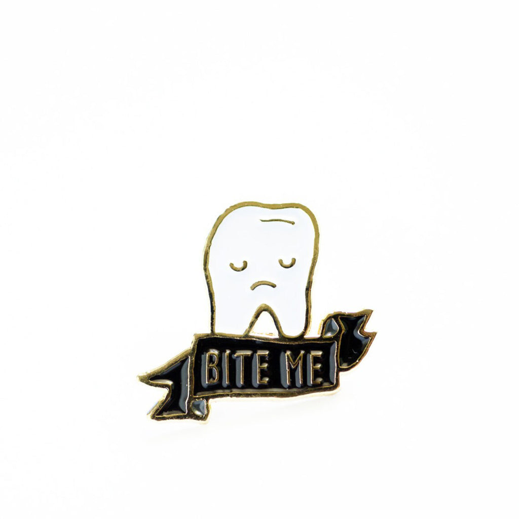 ILOOTPAPERIE "Bite Me" pin