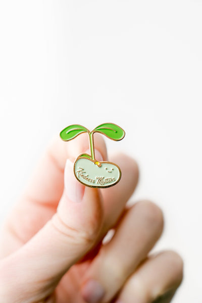 ILOOTPAPERIE "Kindness Matters Sprout" pin