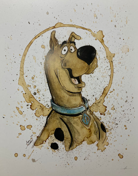 Adam Michaels (Adam's Artbox) "Scooby-Doo" print