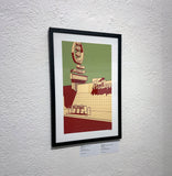 Tom Hislop "The Dude's Happy Place" Framed Print