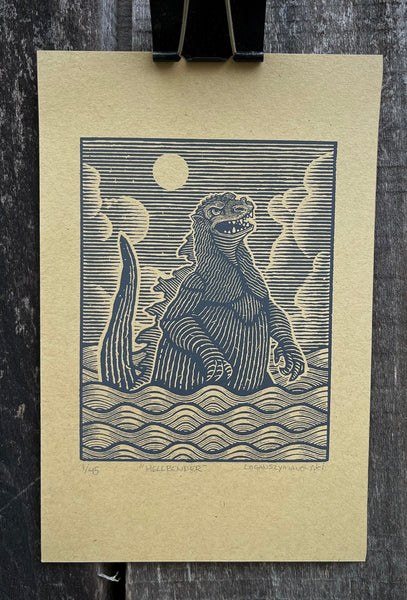 Logan Szymanowski "Hellbender" Print